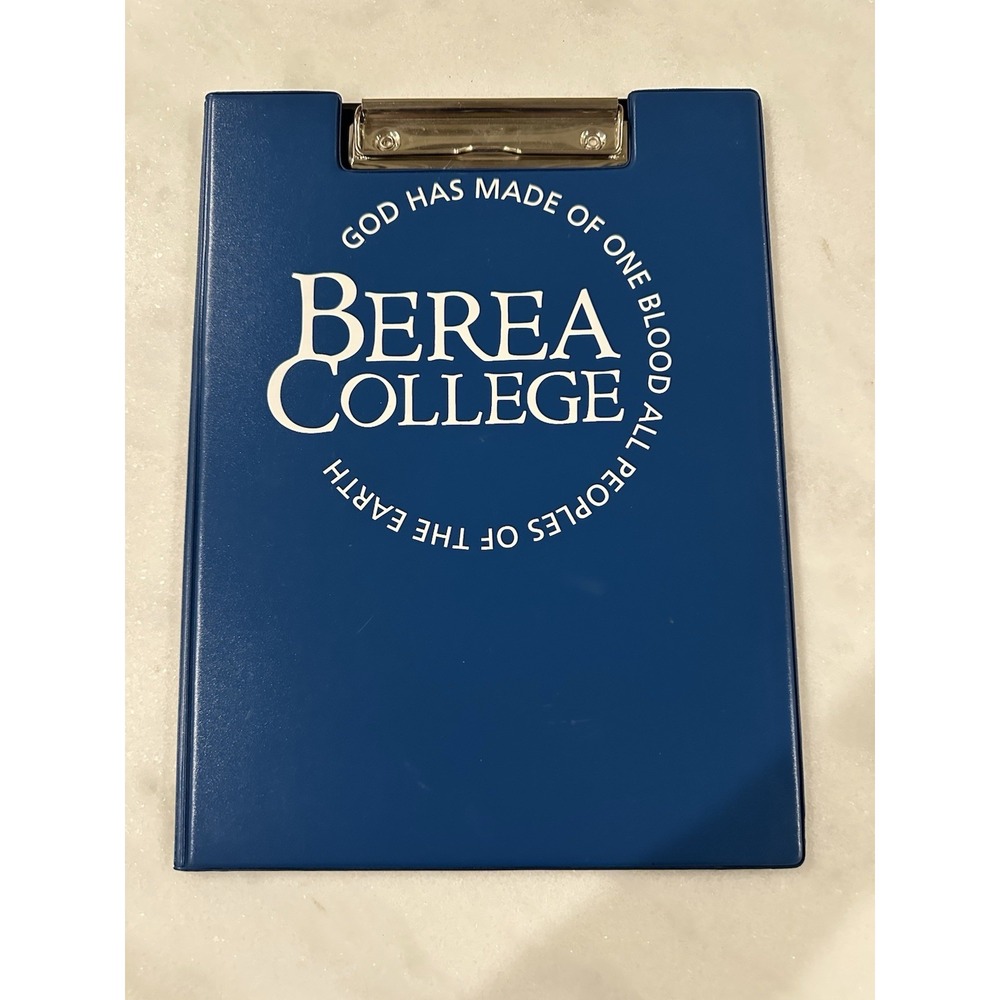 BEREA COLLEGE Clipboard Folio With Interior‎ Pocket Notebook / Notepad
